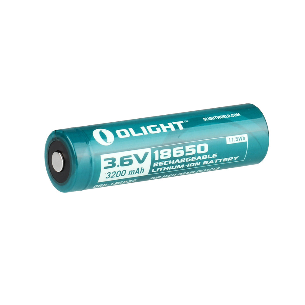 Pila recargable 18650 3200 mAh con PCB Olight