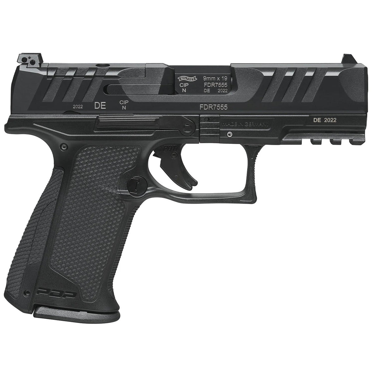 Pistola Semiautomática WALTHER PDP F Series 4" 9mm
