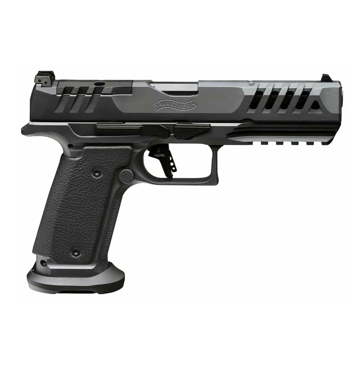 Pistola Semiautomática WALTHER PDP SF Match 5" OR Cavalier Gray 9mm