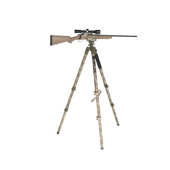 Trípode Alto de Aluminio BOG-POD DeathGrip Camo Oscuro