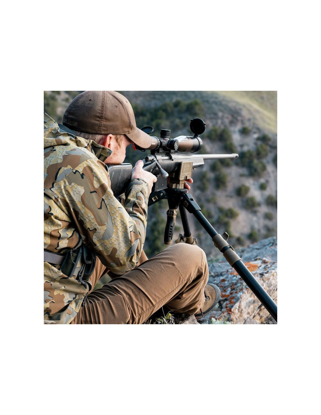Trípode Primos Trigger Stick Apex de fibra de carbono