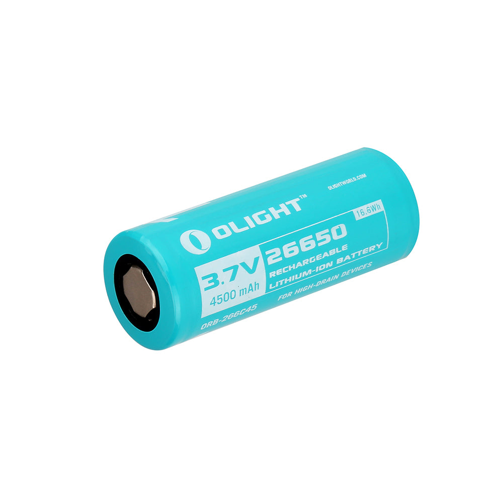 Pila recargable 26650 4500 mAh PCB para linterna R50 Pro Seeker Olight