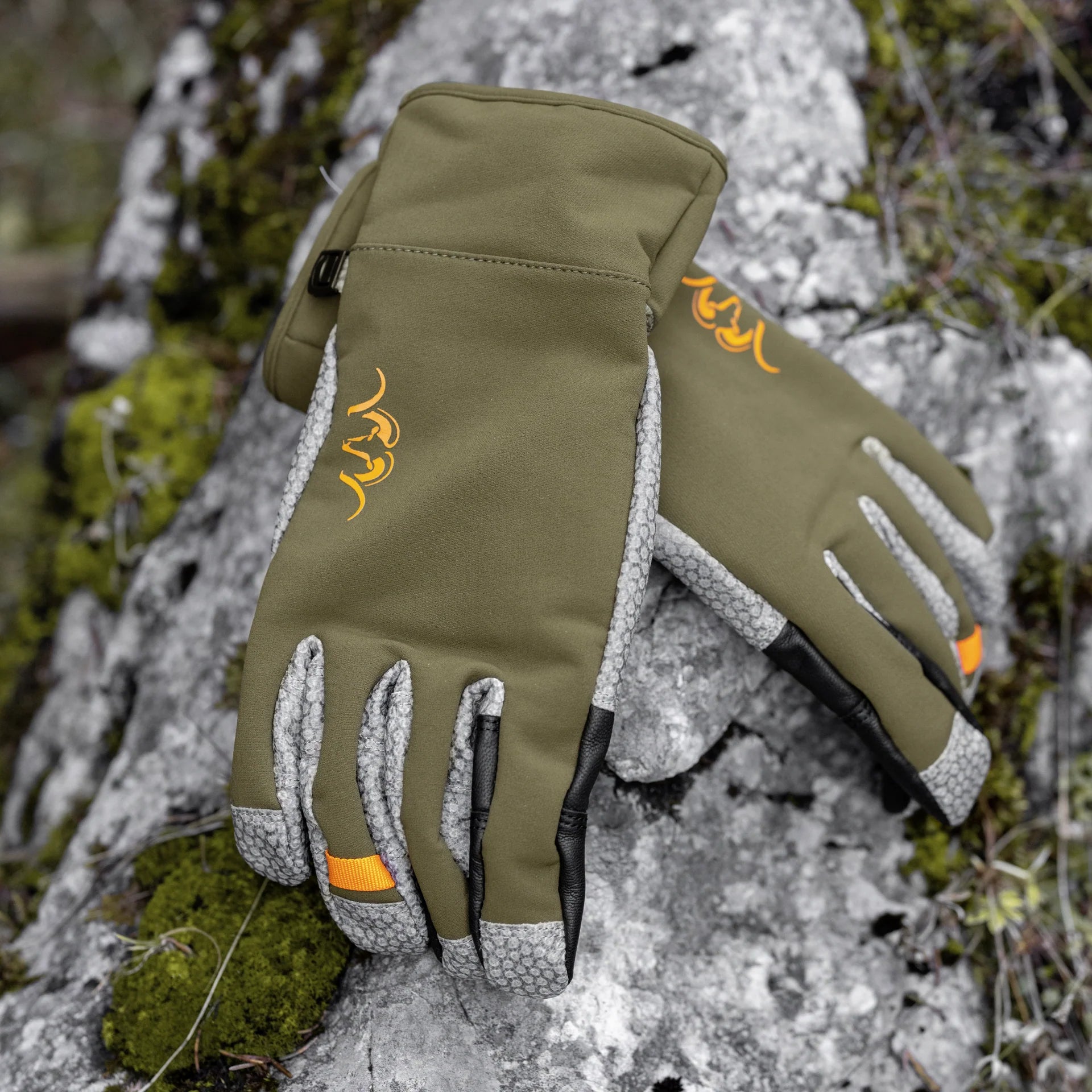 Guantes BLASER HunTec Resolution Camo / Verde