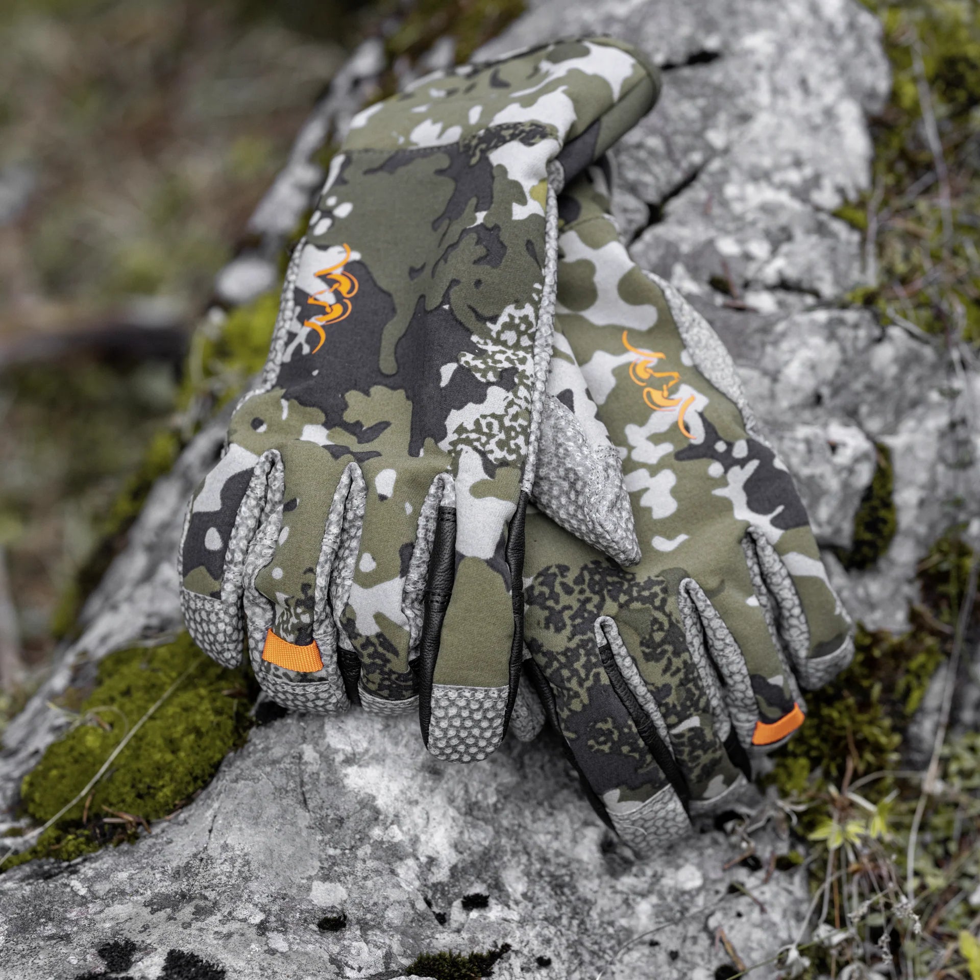 Guantes BLASER HunTec Resolution Camo / Verde