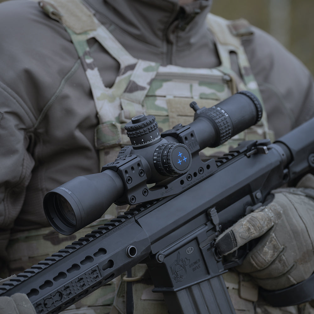 Visor Delta Optical Stryker HD 3.5-21×44 con retícula DPRC-1 o DLR-1