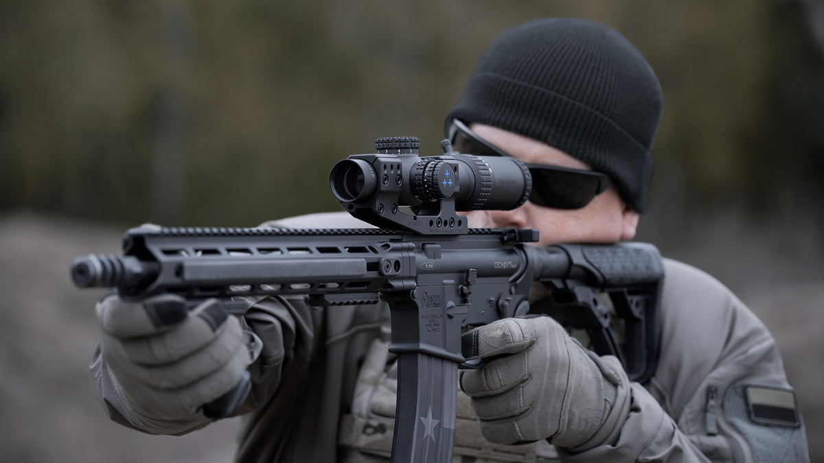 Visor Delta Optical Stryker HD 1-10×28 con retícula SDOG-1