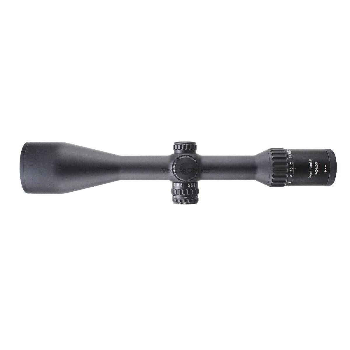 Visor Vector Optics Continental X8 3-24x56 ED Retícula Fiber Dot