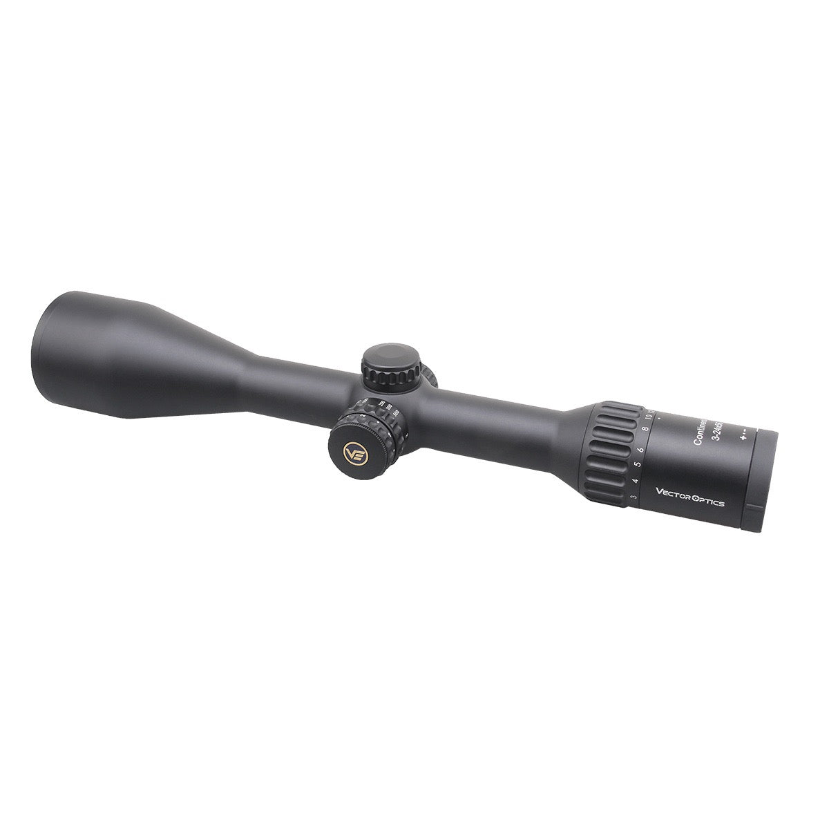Visor Vector Optics Continental X8 3-24x56 ED Retícula Fiber Dot