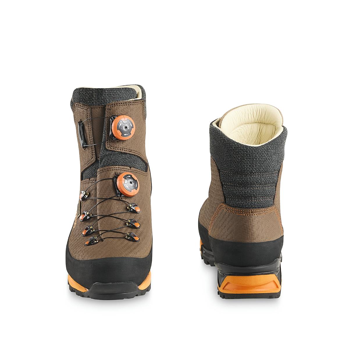Botas de caza alta visibilidad Diotto Vortex HV WindTex y Vibram