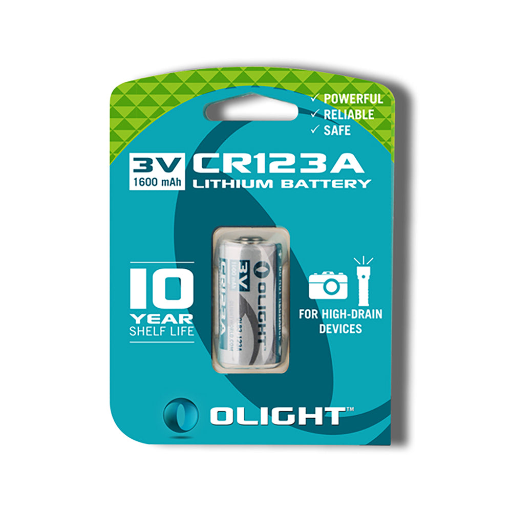 Pila de litio CR123A 3,0 V 1500 mAh Olight