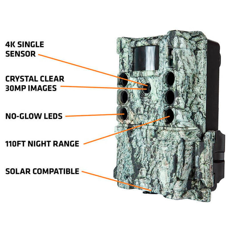 Cámara de fototrampeo Bushnell Core S-4K No-Glow Treebark Camo