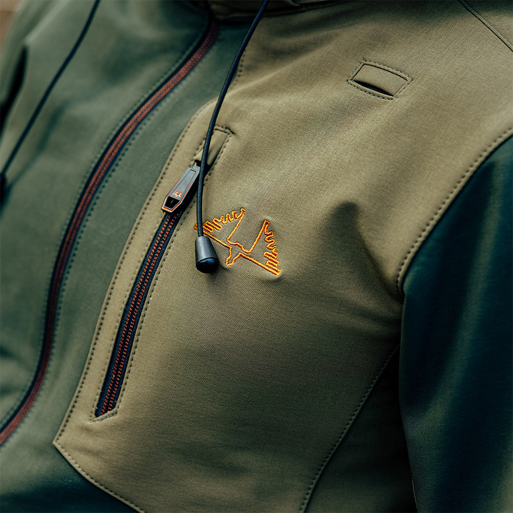 Chaqueta de caza para hombre Swedteam Lynx Antibite Hunting Verde, imagen 5