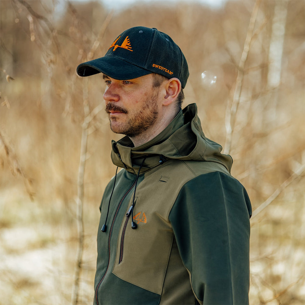 Chaqueta de caza para hombre Swedteam Lynx Antibite Hunting Verde, imagen 4