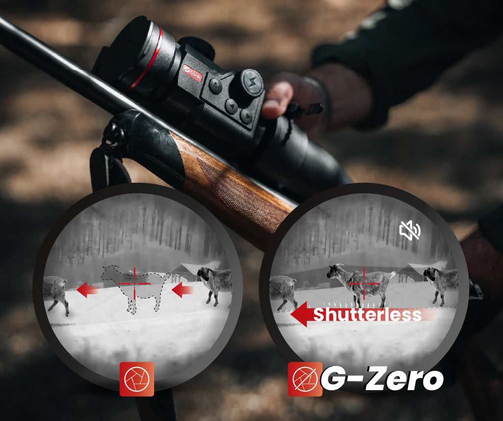 Clip-On Monocular térmico TB650P GUIDE TB PRO 2.0 acoplable