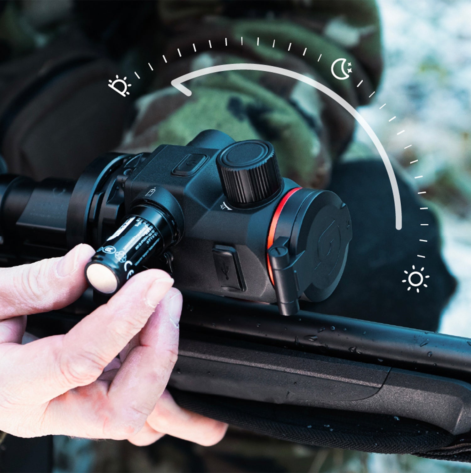 Clip-on monocular térmico Orion C GUIDE O435CS