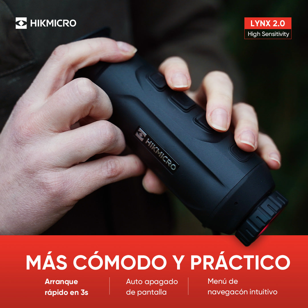 Monocular térmico HIKMICRO LYNX Pro LH19 2.0 - vista 8