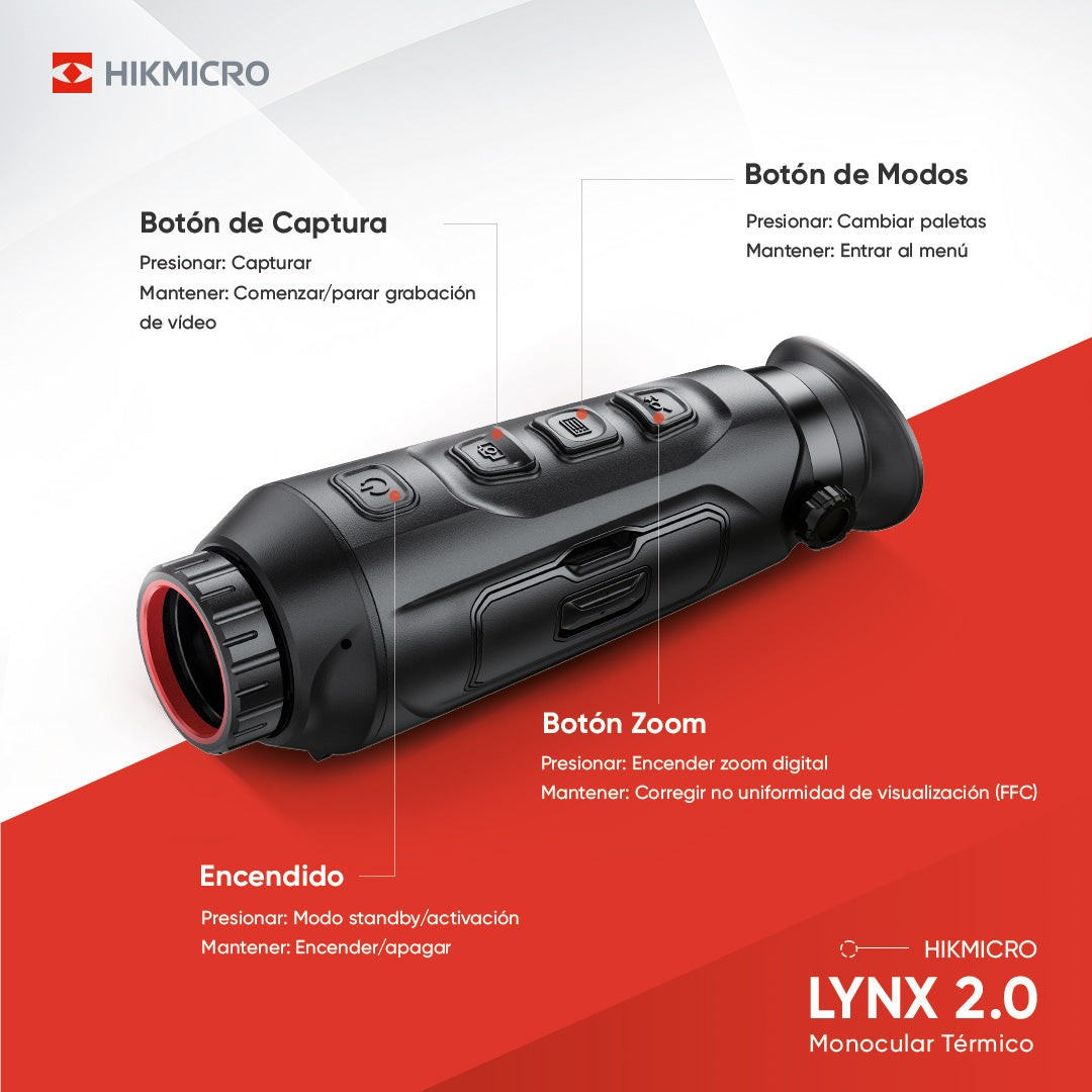 Monocular térmico HIKMICRO LYNX Pro LH19 2.0 - vista 7