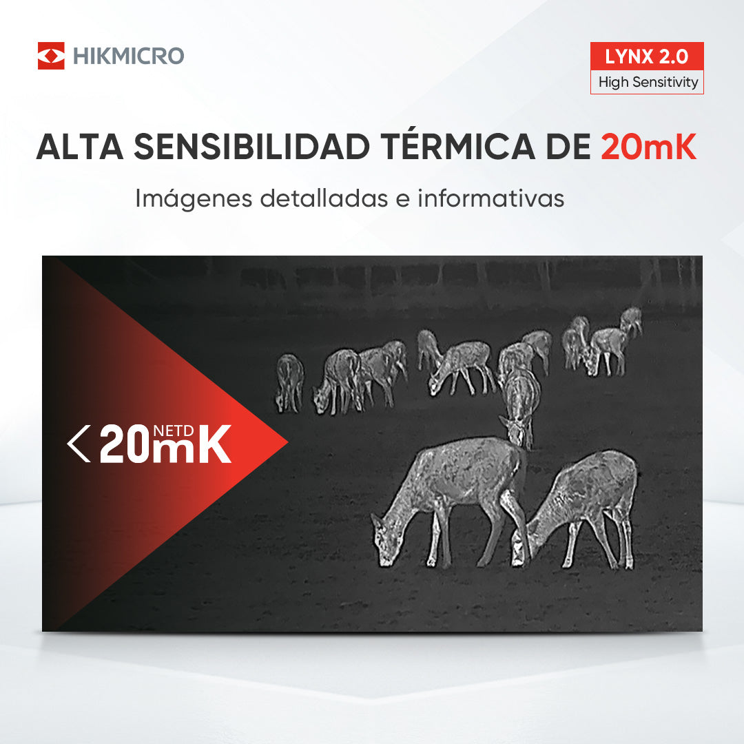 Monocular térmico HIKMICRO LYNX Pro LH25 2.0 - vista 17