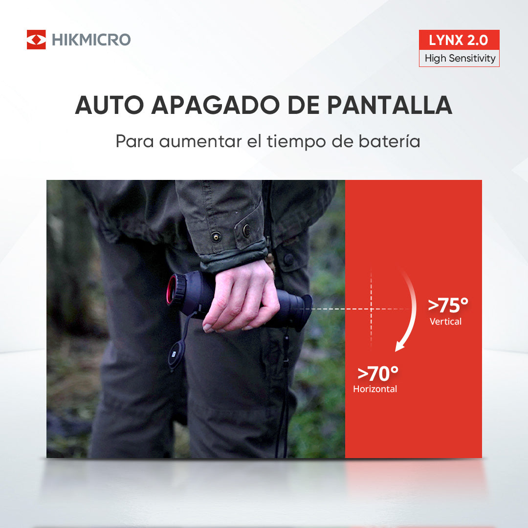 Monocular térmico HIKMICRO LYNX Pro LH25 2.0 - vista 13