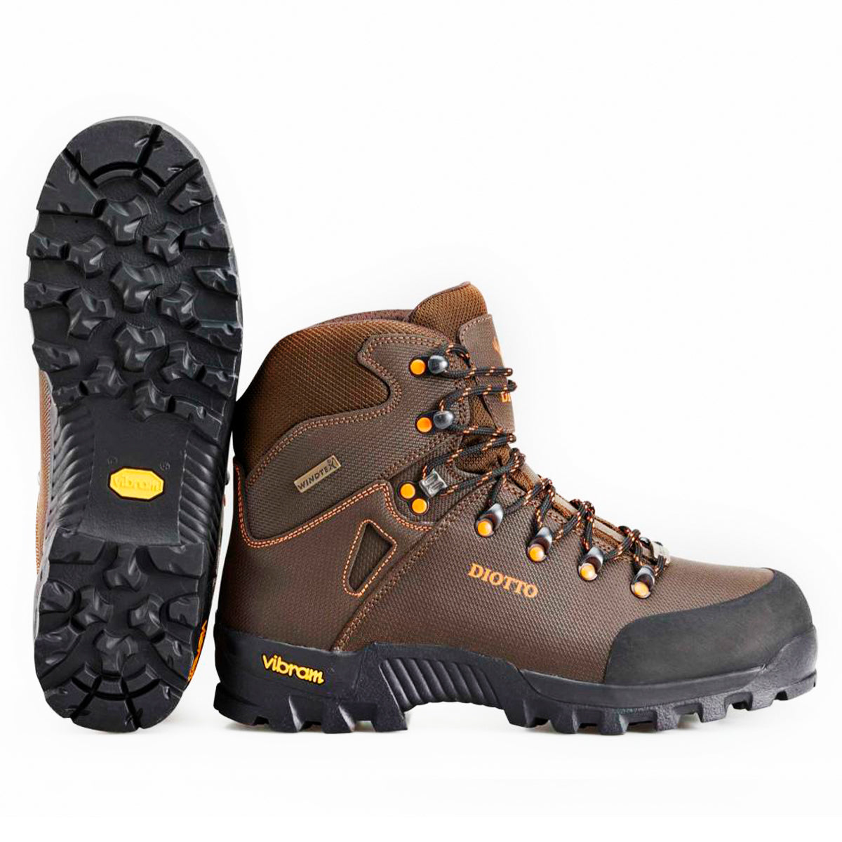 Botas ultraligeras de caza Diotto Nature WindTex y Vibram Hunting