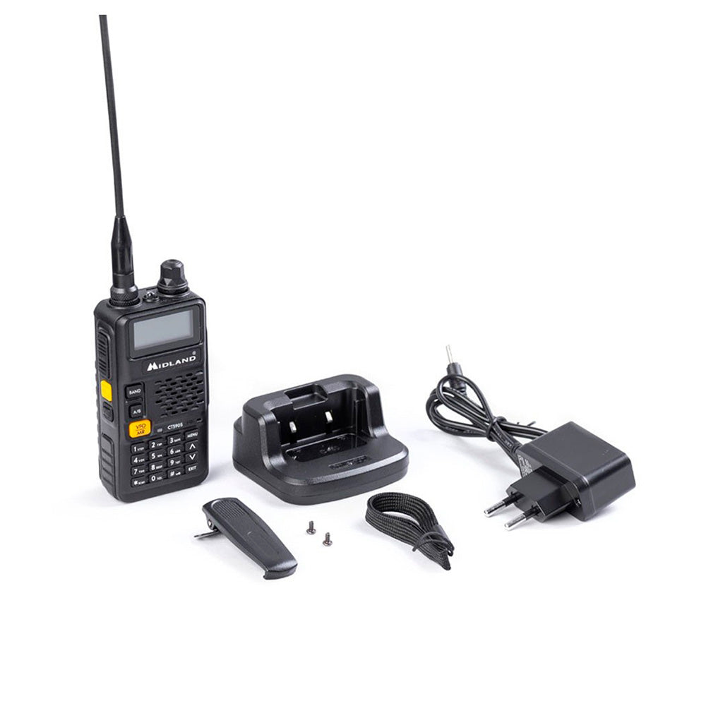 Radio CT590-S Dual Band UHF/VHF Midland - vista 3