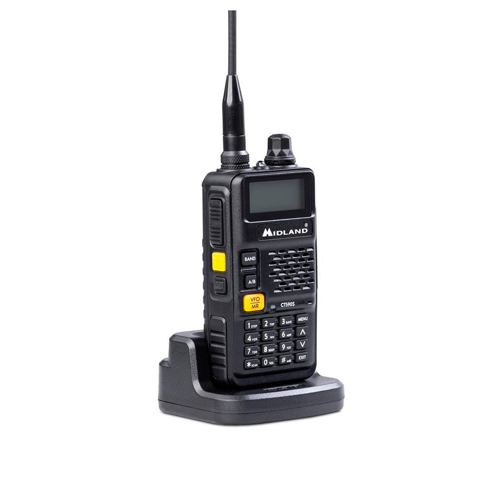 Radio CT590-S Dual Band UHF/VHF Midland - vista 5