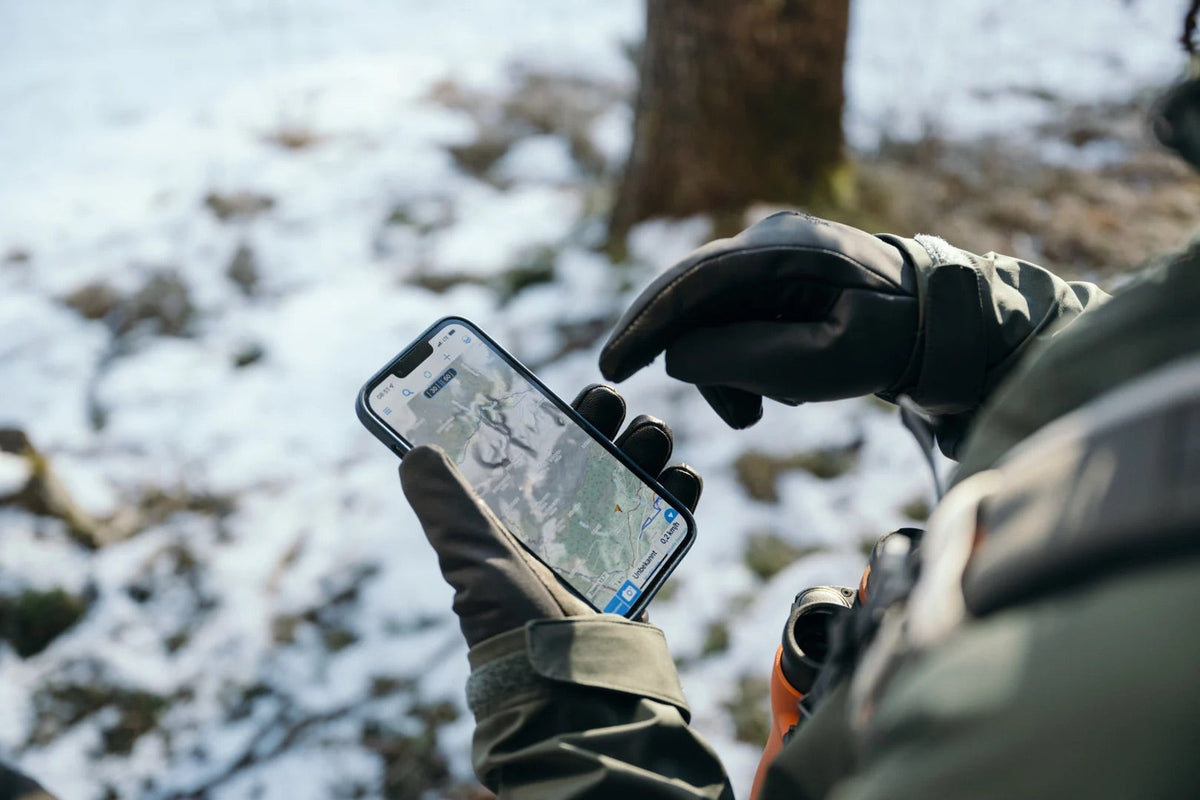 Guantes de invierno Swarovski Optik IG Insulated - Verde oscuro
