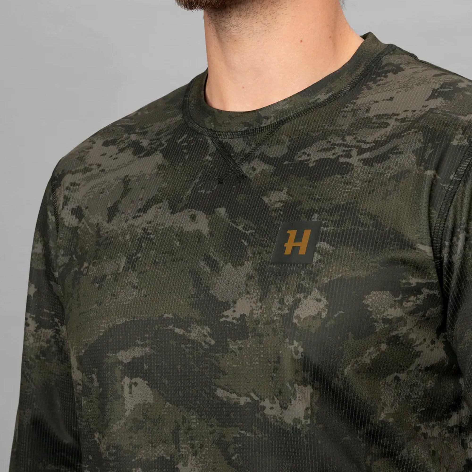 Camiseta manga larga Härkila Noctyx Camo L/S