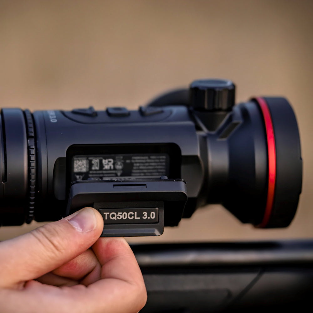 Clip-On térmico HIKMICRO Thunder TQ50CRL 3.0 con telémetro láser