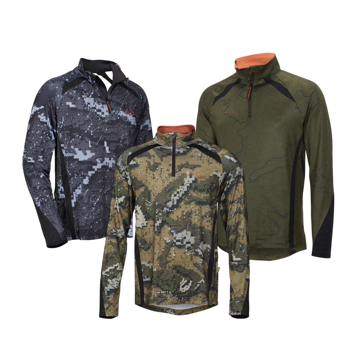 Camiseta larga Swedteam Half-Zip Alpha Antibite, imagen 1