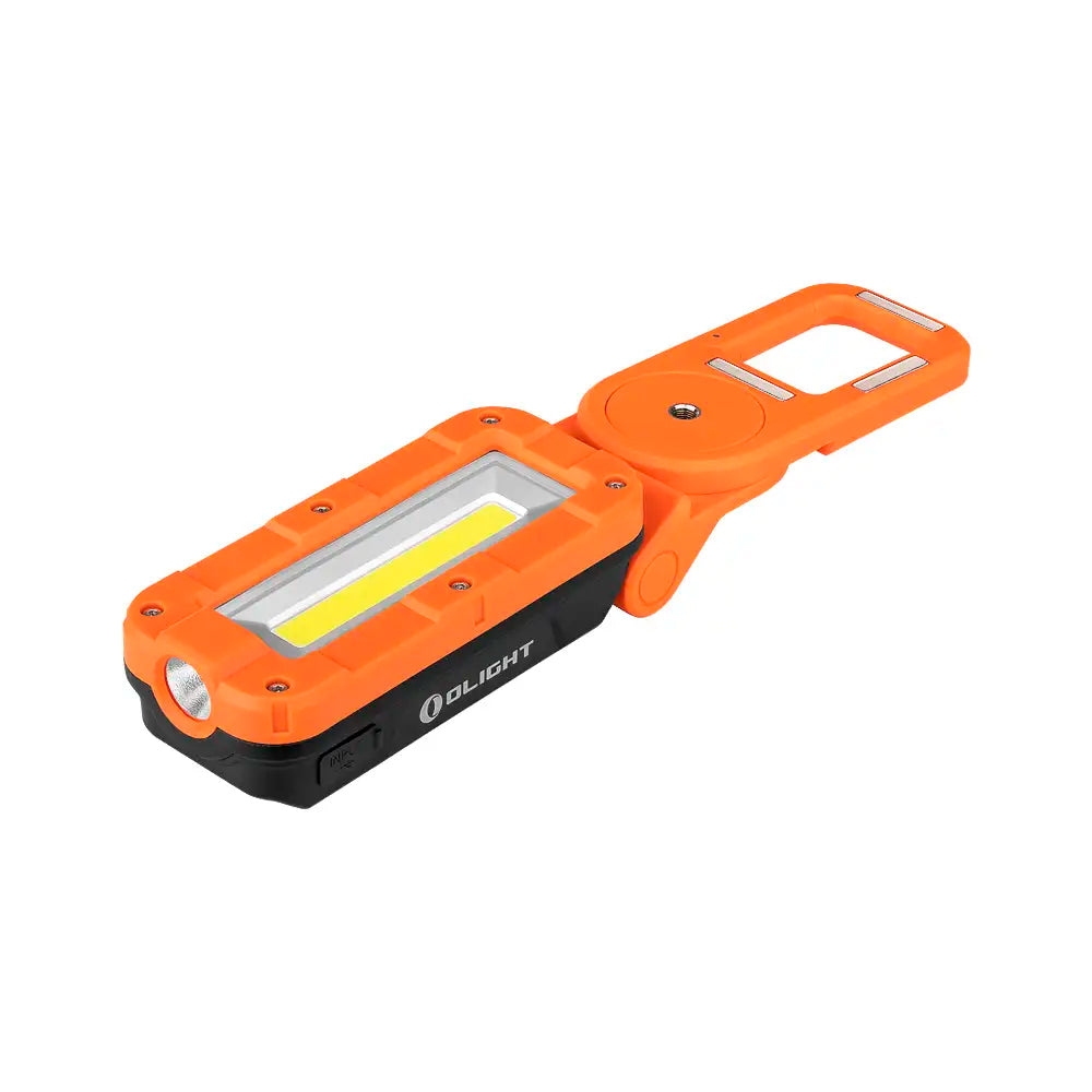 Linterna COB de trabajo + LED Olight Swivel Pro con base magnética