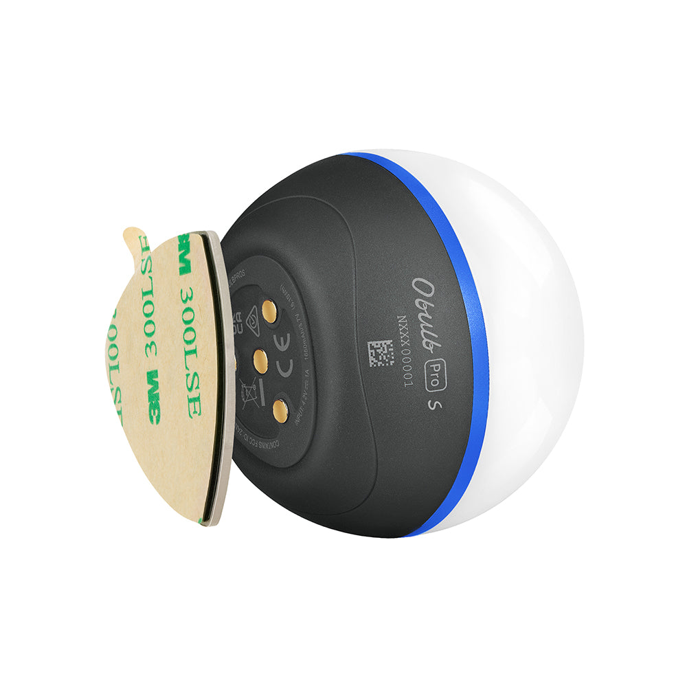 Luz LED portátil multicolor con control remoto bluetooth Obulb Pro S Olight