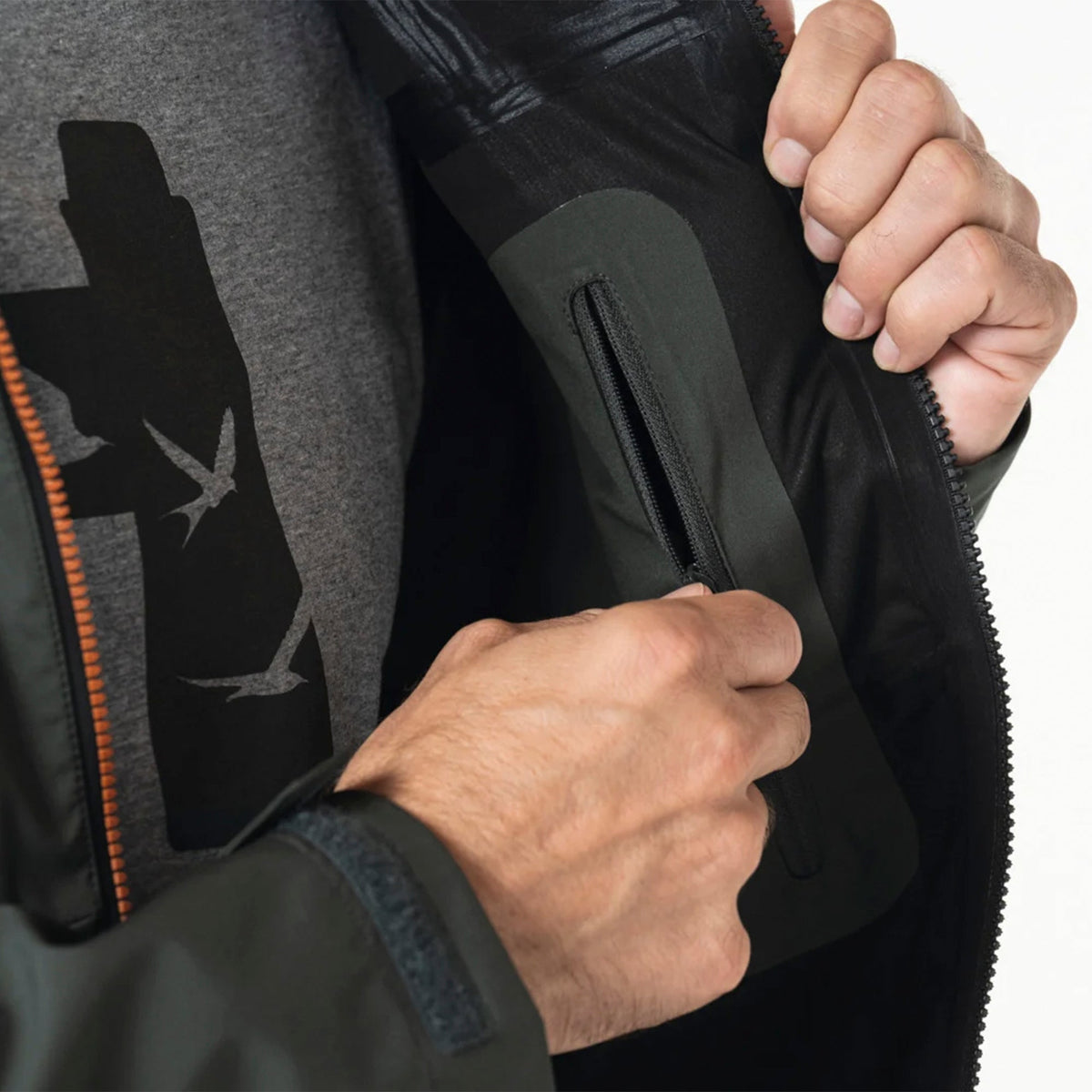 Chaqueta técnica para hombre Swarovski Optik OJ - Verde
