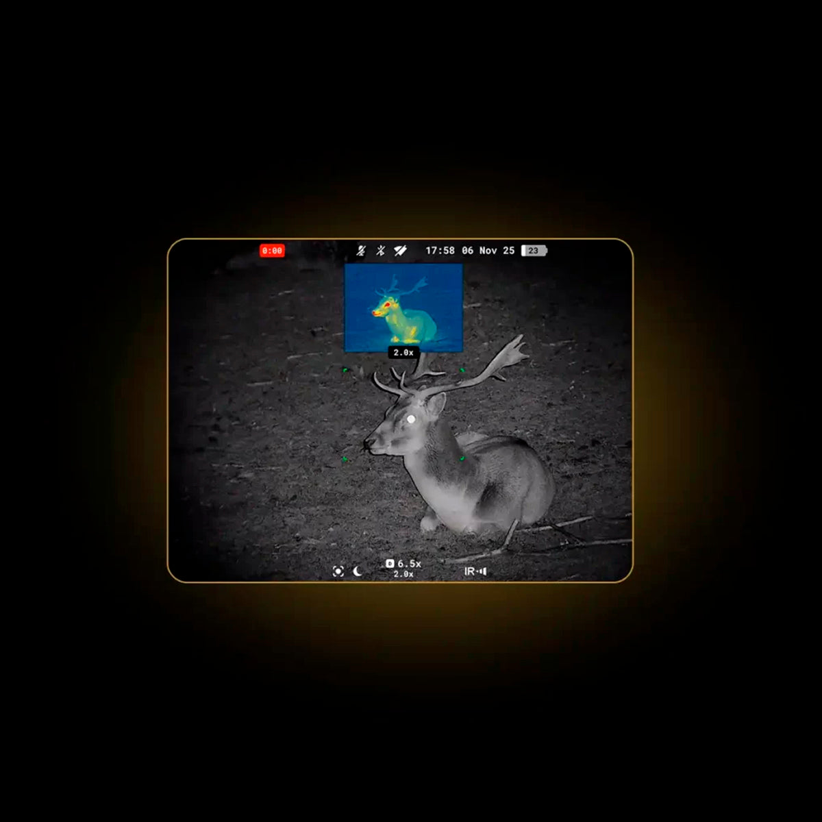 Binocular térmico multiespectral PULSAR Symbion LRF DXT50