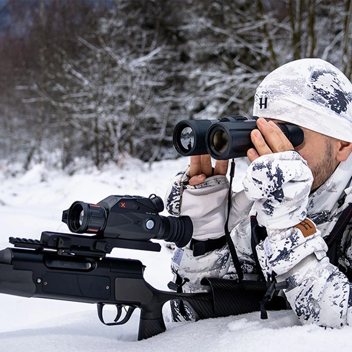 Binocular térmico NocPix QUEST con telémetro láser