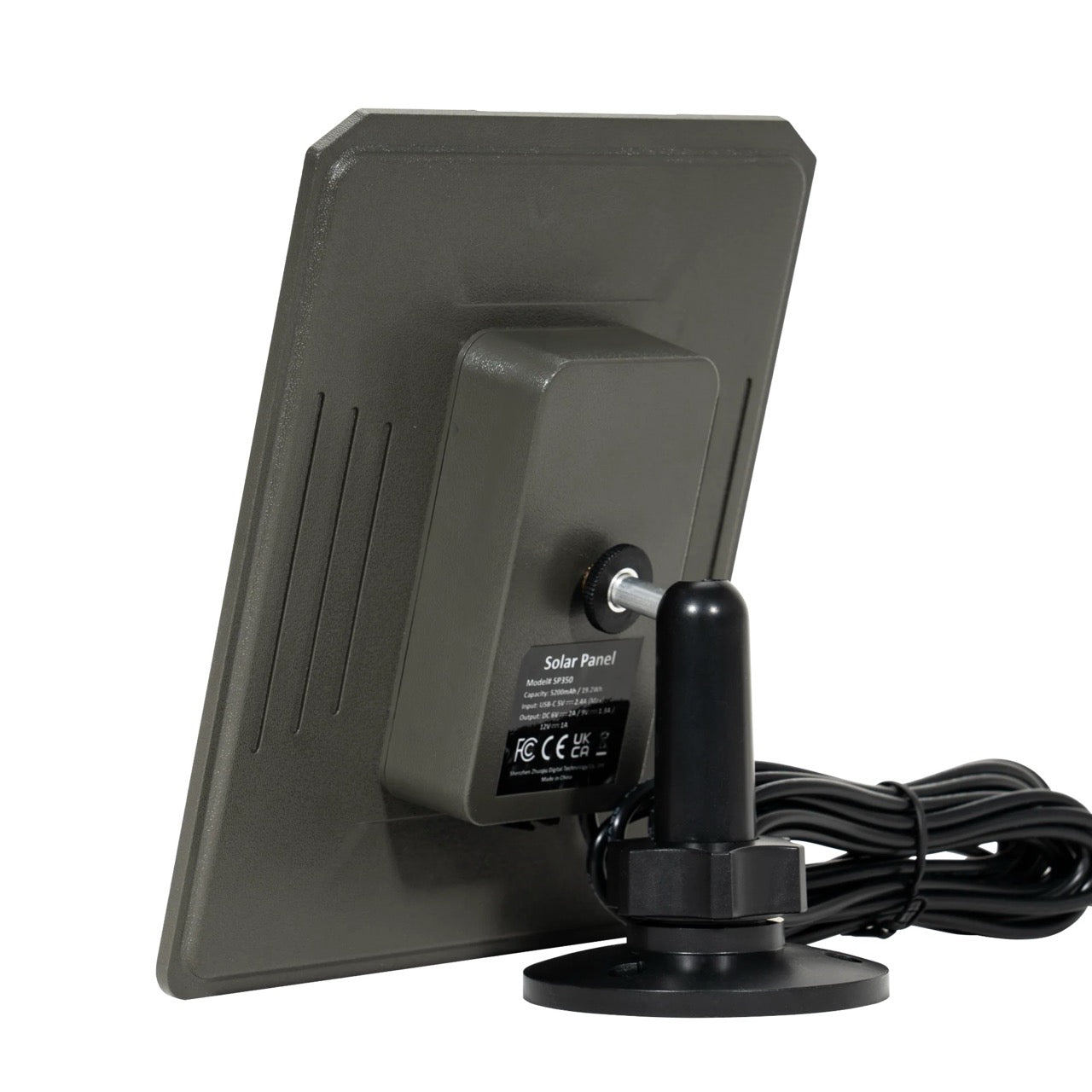 Panel solar GardePro SP350 con batería recargable