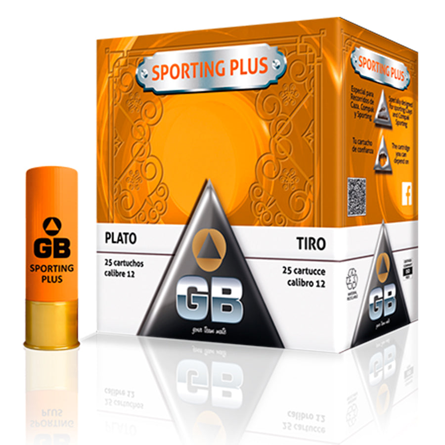 Cartuchos Tiro GB Sporting Plus - Calibre 12