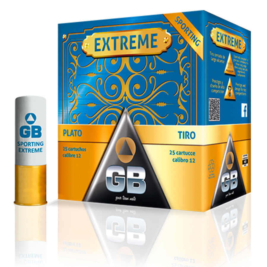 Cartuchos Tiro GB Sporting Extreme - Calibre 12