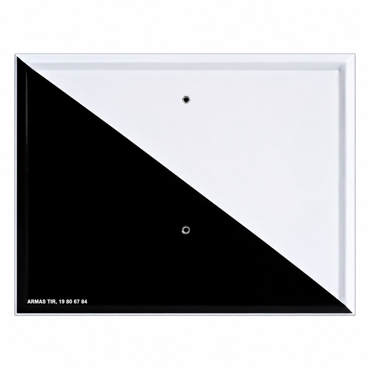 Tablilla Blanca Color a Elegir España 30x20 cm