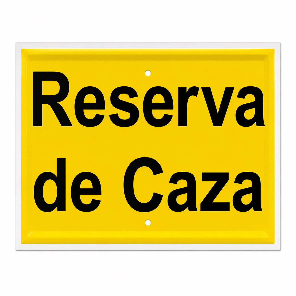 Tablilla Reserva de Caza La Rioja 30x20 cm