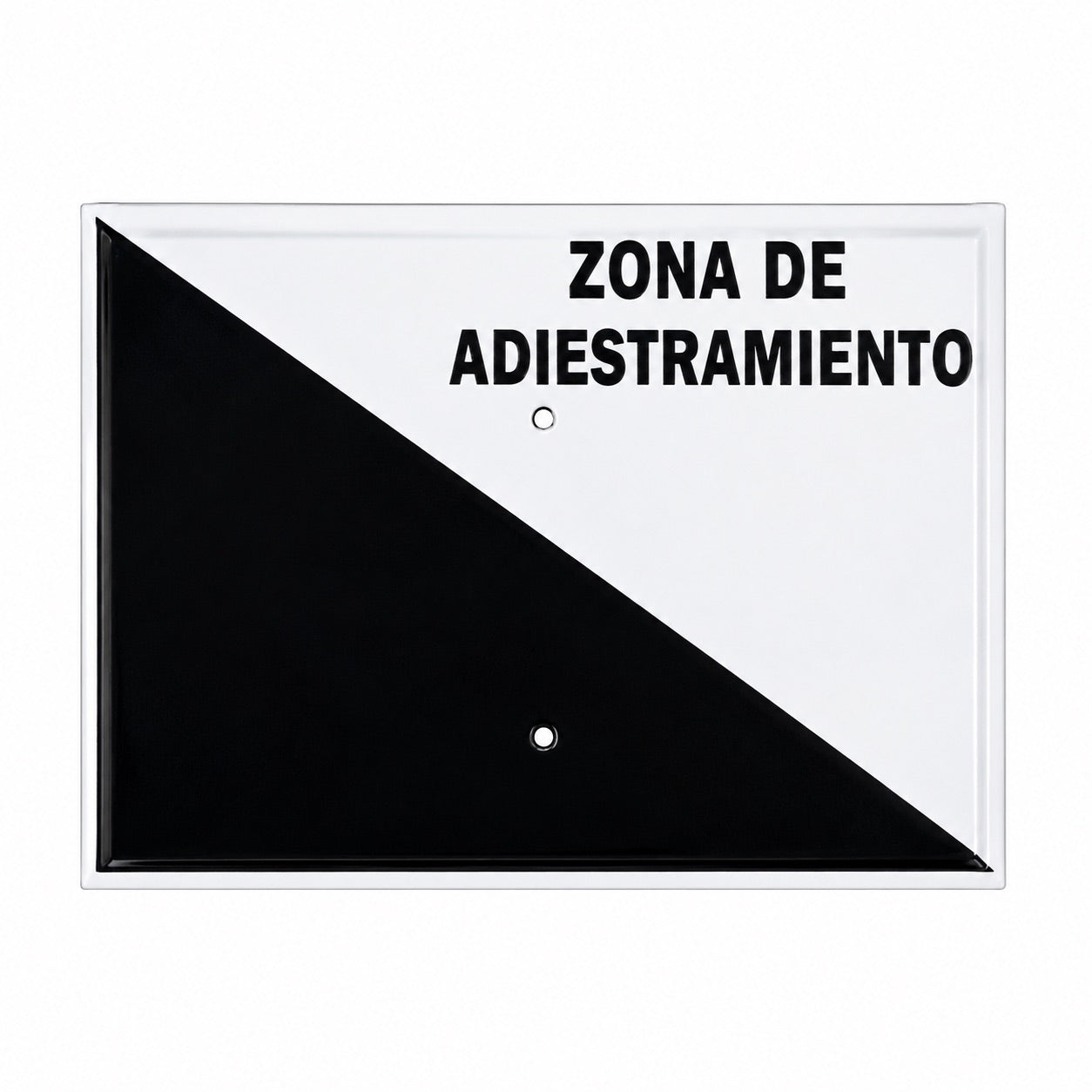 Tablilla Zona de Adiestramiento Comunidad Valenciana 30x20 cm