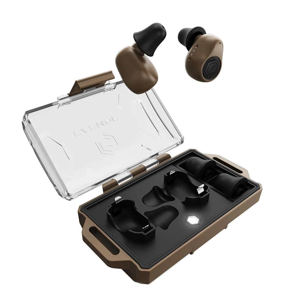 Tapones electrónicos Bluetooth Earmor M23T AI · vista 3