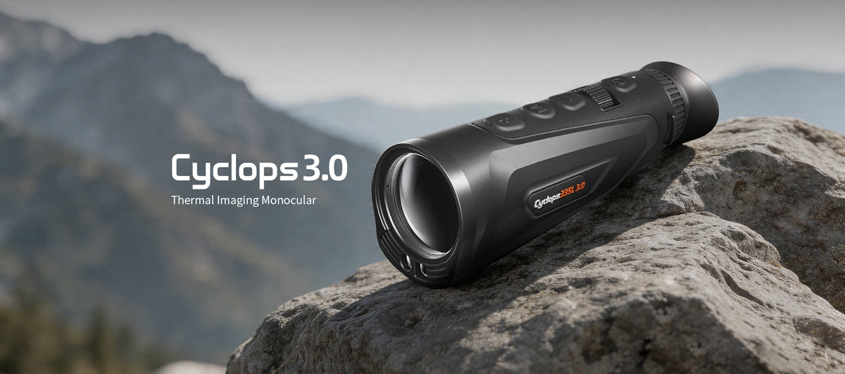 Monocular térmico ThermTec Cyclops 335L 3.0 con LRF