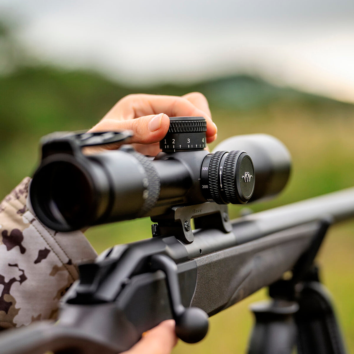 Torreta balística de ajuste rápido QDC+ BLASER para visor B2