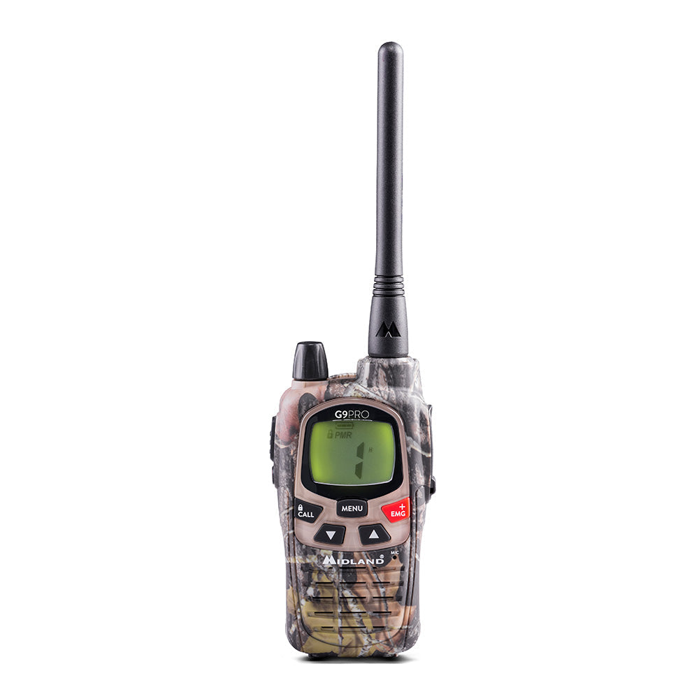 Walkie Talkie MIDLAND G9 Pro Mimetic bibanda PMR446/ LPD