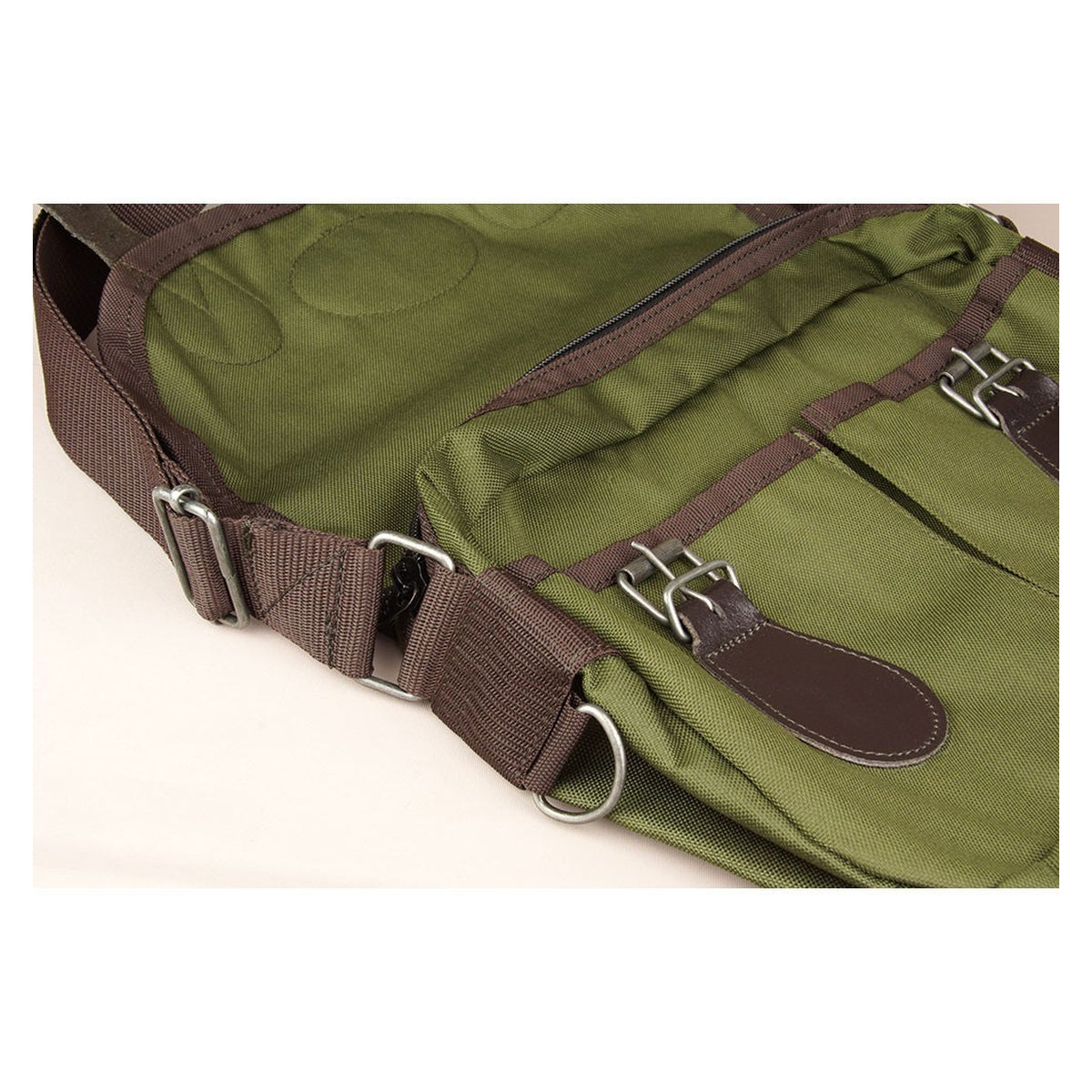 Bolsa Multiusos Piel Y Nylon Dehesa · vista 3