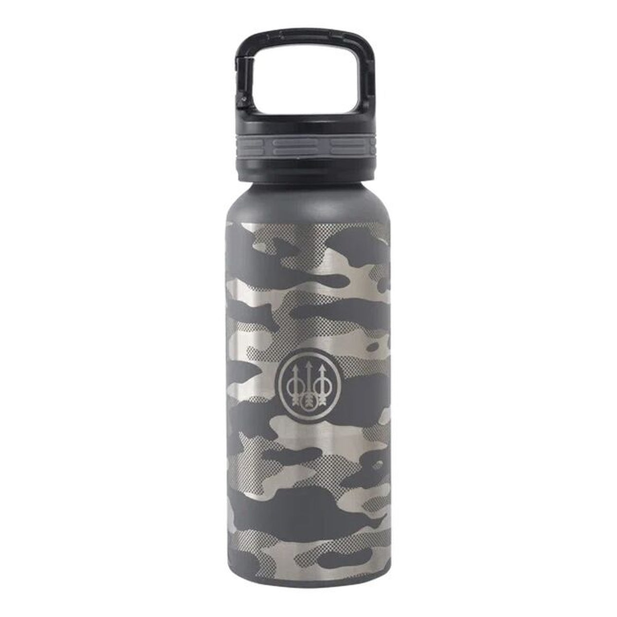 Botella térmica Beretta Camo de acero inoxidable 475 ml — Gris camuflaje