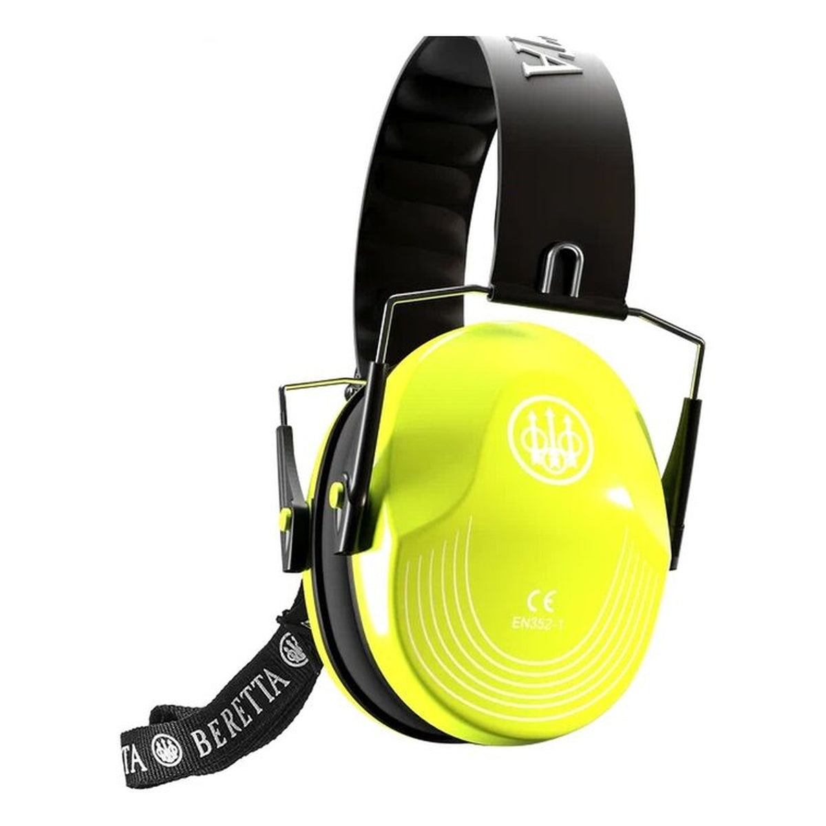 Cascos de protección auditiva Beretta CF10 25 dB — Amarillo flúor