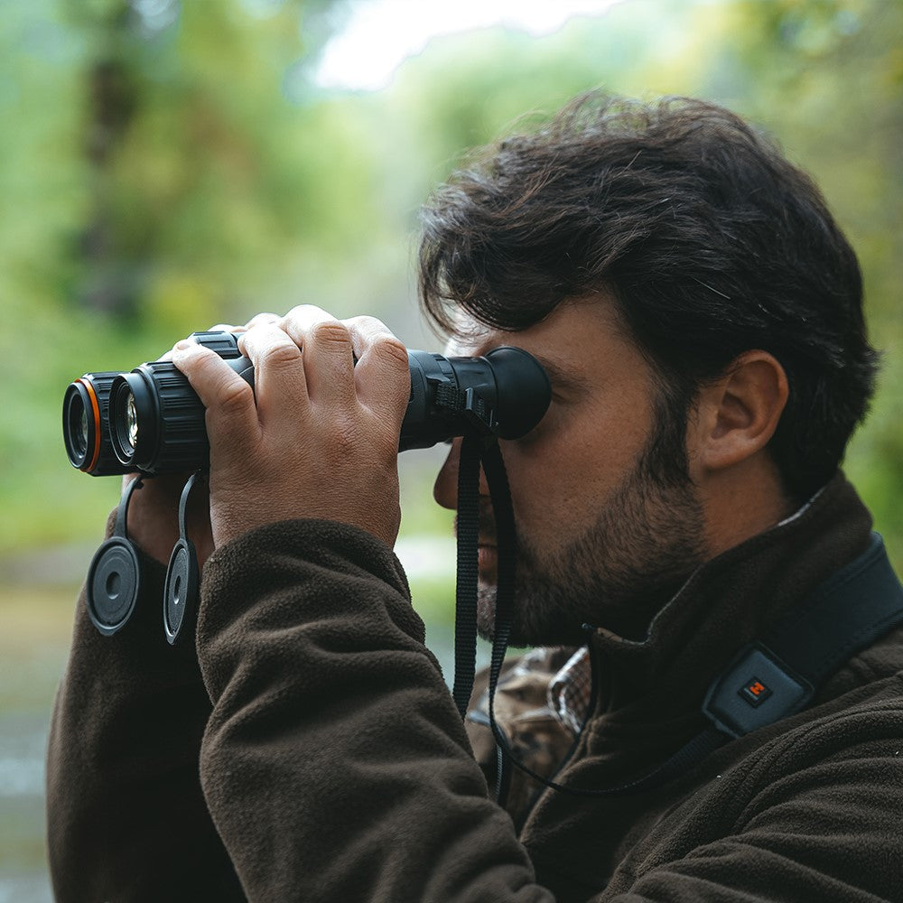Binocular multiespectro HIKMICRO Habrok 4K HE25L / HE25LN con telémetro láser