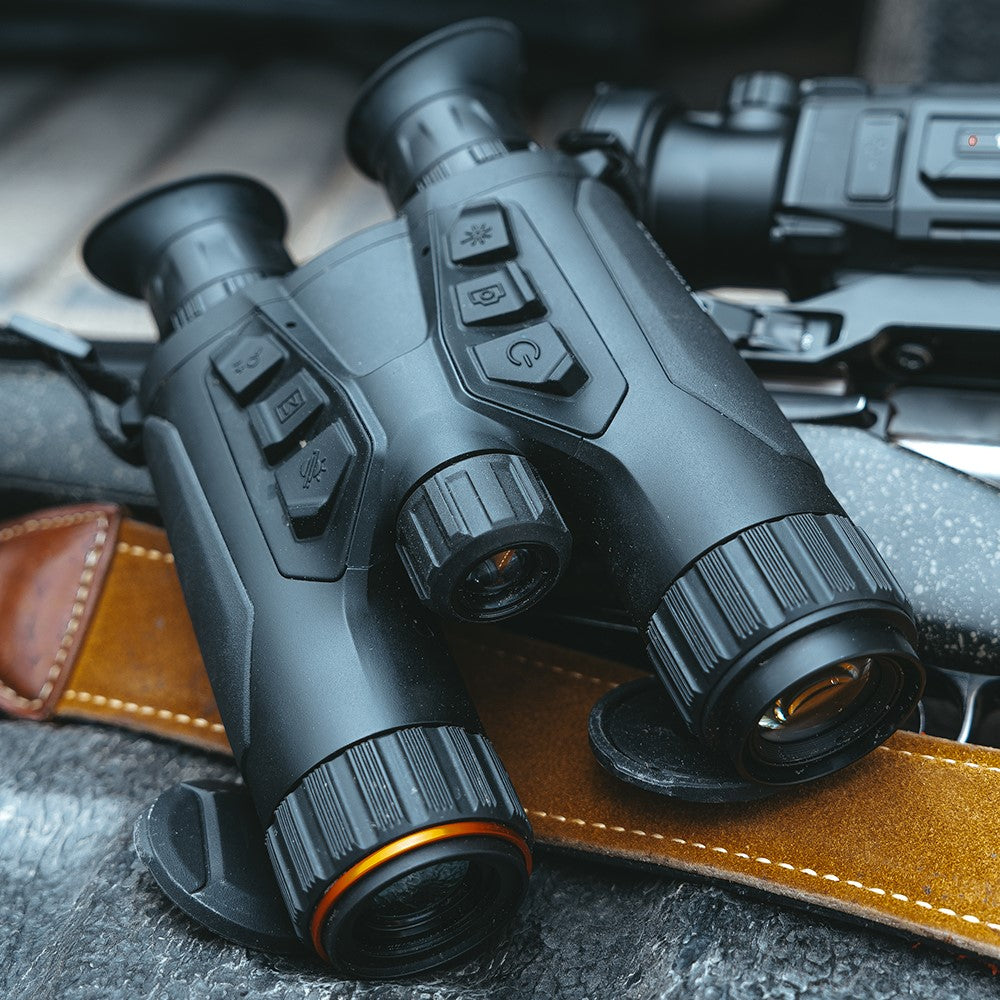 Binocular multiespectro HIKMICRO Habrok 4K HE25L / HE25LN con telémetro láser